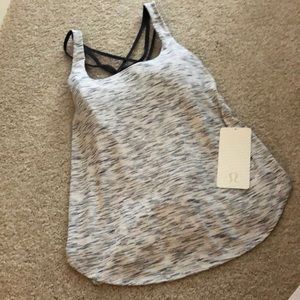 Lululemon Free To Be Serene 2 in 1 Tank Size 10
